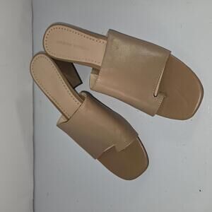 0188 Adrienne Vittadini Asteroid Sandals Slip On‎ Heels Size 11M